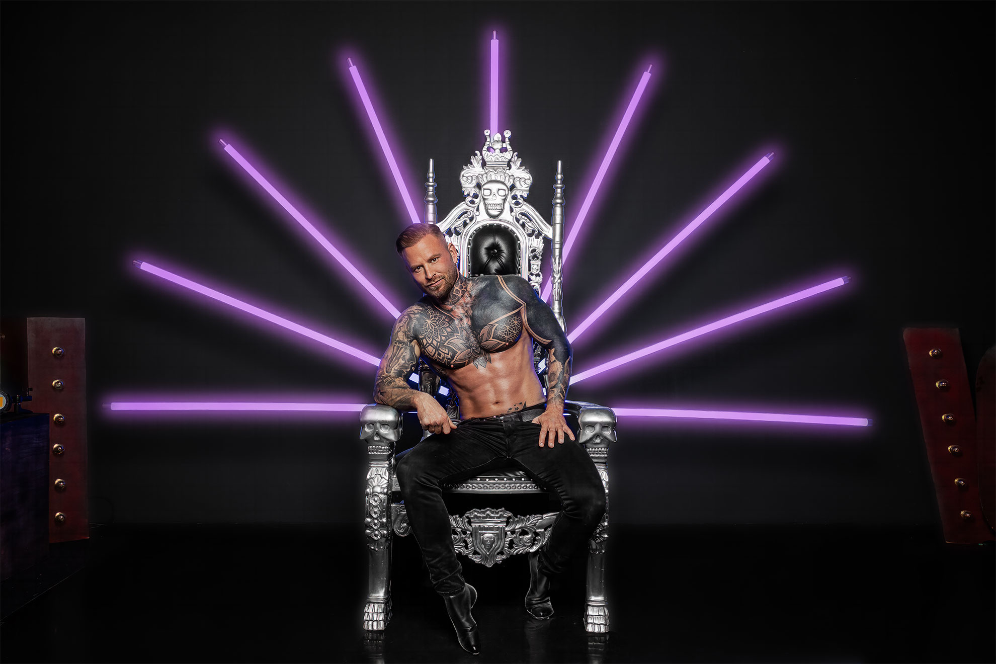 Stripper Aaron Juice aus Berlin